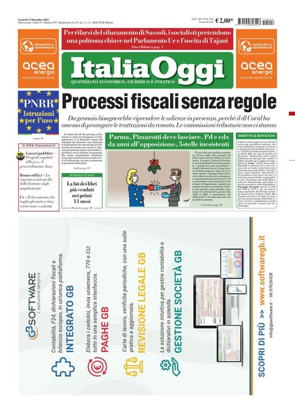 Italia oggi : quotidiano di economia finanza e politica